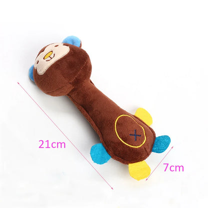 Durable Plush Squeaky Toy for Small Dogs - Smarsty