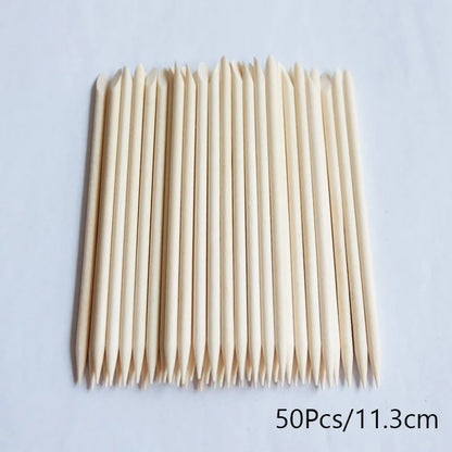 Lurayee Wooden Nail Cuticle Pusher for Perfect Manicures - Smarsty