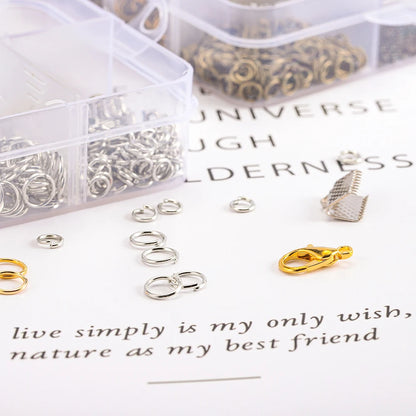 Alloy Jewelry Findings Set with Clasps and Hooks - Smarsty