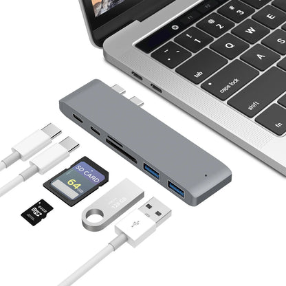 Usb C Hub Hdmi 4K Multiport Adapter Alongside Sd Reader