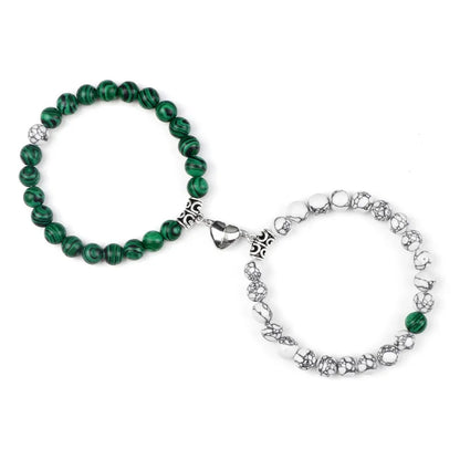 Natural Stone Couple Bracelets Set for Friendship - Smarsty
