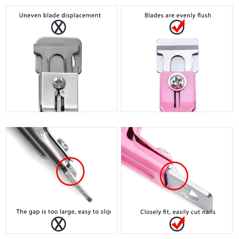 Professional Acrylic Nail Cutter for Precise Trimming - Smarsty
