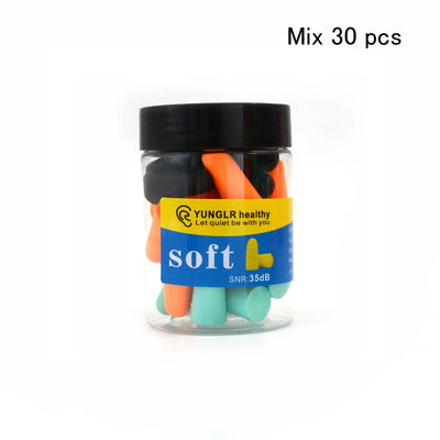 Ear Plugs Earplugs Noise Reduction Ear Plug Foam Oordopjes Slapen Sleep Anti Noise Reduction Music Cancelling Insulation Earplug - Smarsty