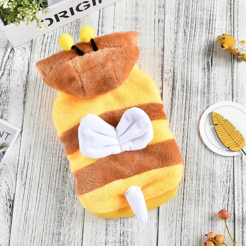 Yellow Bee Big Dog Jacket for Winter Comfort - Smarsty