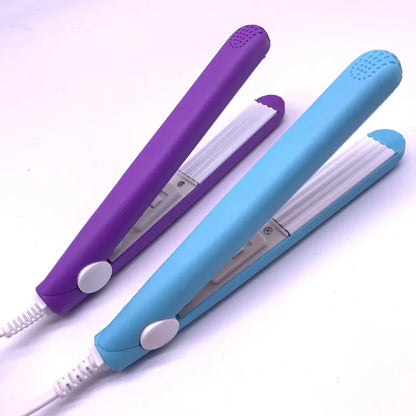 Mini Pink Electric Curling Iron for Effortless Curls - Smarsty