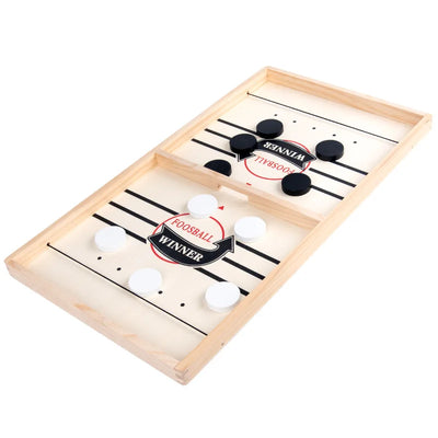 Table Hockey Paced Sling Puck Board Game Fast Sling Puck Winner Party Game Adult Child Family Game Desktop Battle Board Game by Smarsty
