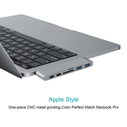 Usb C Hub Hdmi 4K Multiport Adapter Alongside Sd Reader
