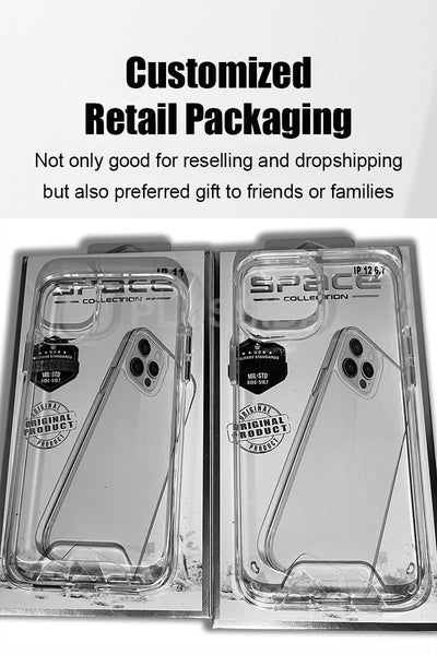 Smarsty Clear MagSafe Case for iPhone Pro Max and Regular Models -