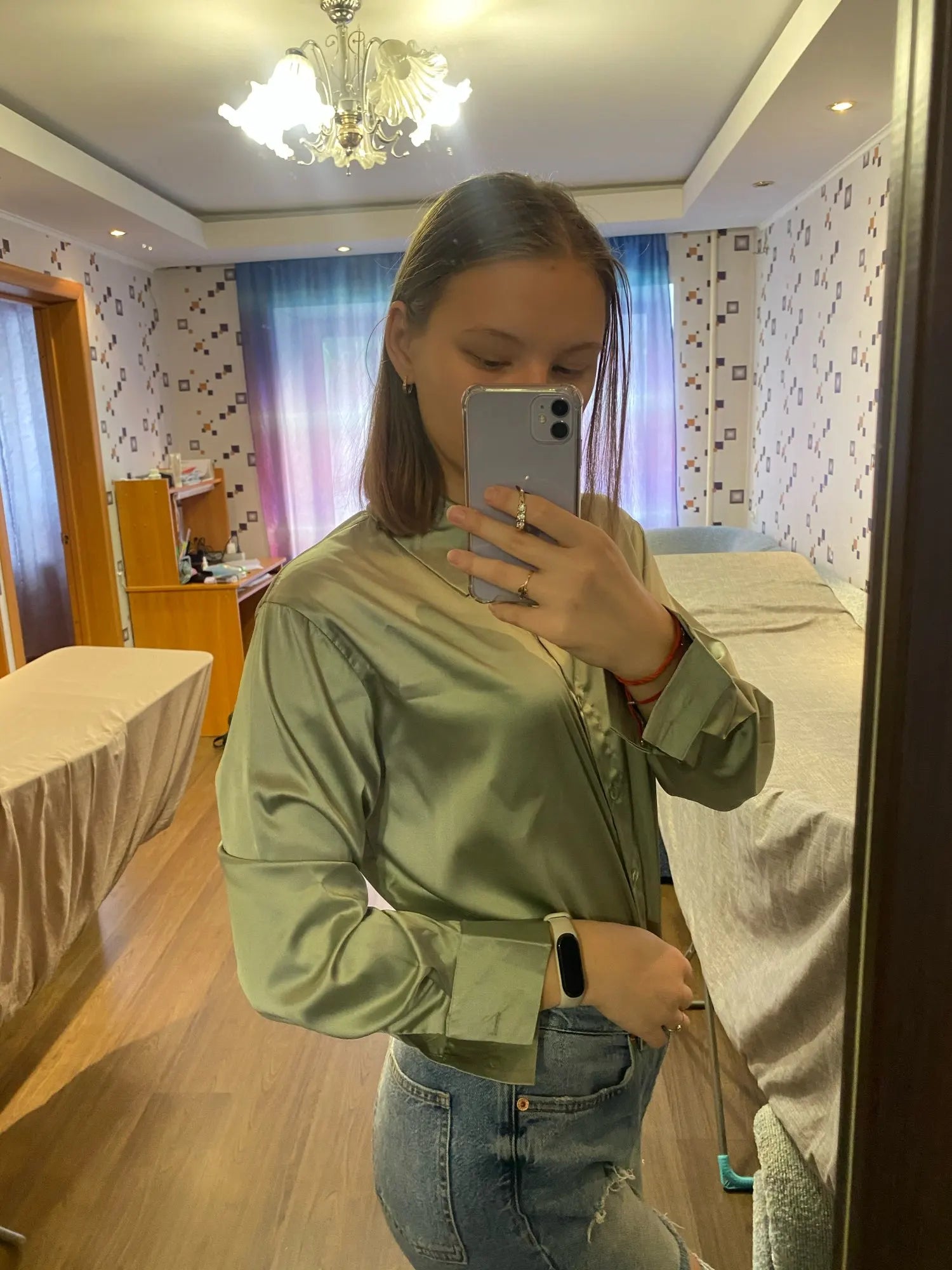 Autumn Fashion Button Up Shirt Spring Vintage Blouse Women White Lady Long Sleeves Female Loose Streetwear Shirts Design Tops - Smarsty