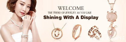LED Illuminated Ring Box with Velvet Display Finish - Smarsty