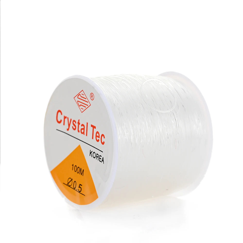 Transparent Elastic Cord Thread For Jewelry Making Durable - Smarsty