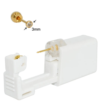 Sterile Surgical Steel Ear Stud Disposable Safe Ball - Smarsty