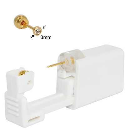 Sterile Surgical Steel Ear Stud Disposable Safe Ball - Smarsty