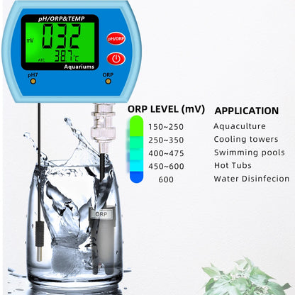 3 in 1 PH Meter Water Quality Tester with Big Screen - Smarsty
