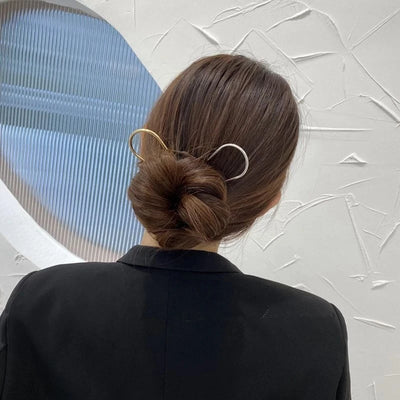 Korean Pearl Hairpins for Elegant Bun Styling - Smarsty