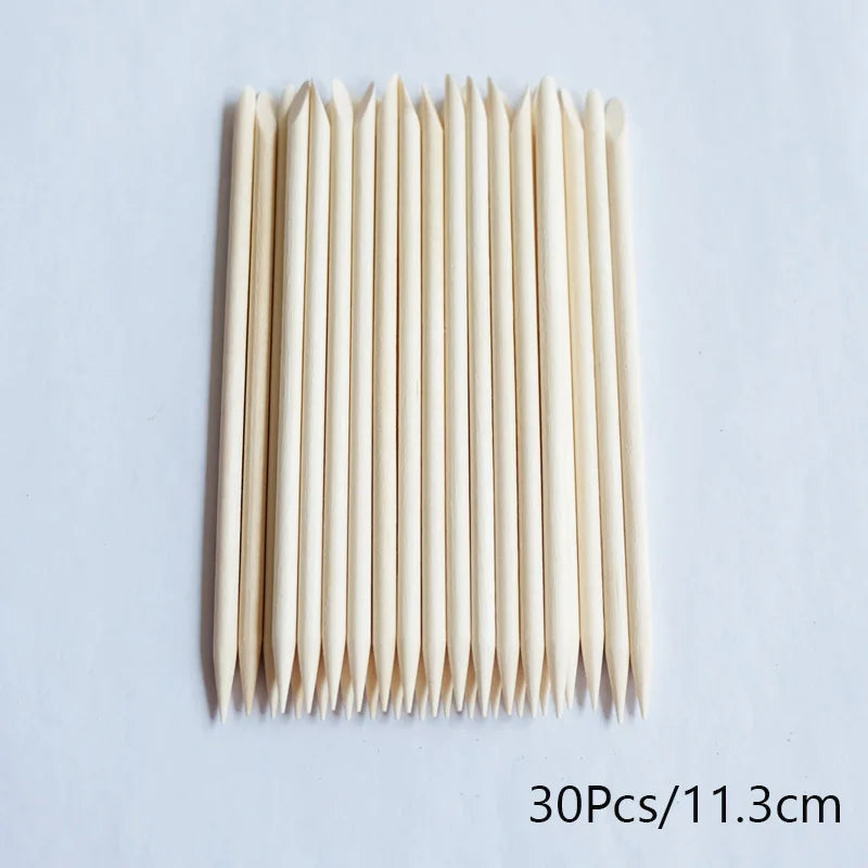 Lurayee Wooden Nail Cuticle Pusher for Perfect Manicures - Smarsty