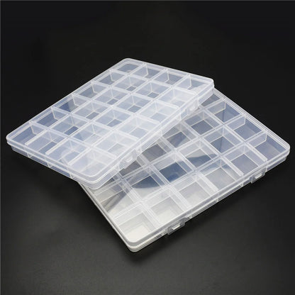Plastic Jewelry Organizer Storage Box With Dividers - Smarsty