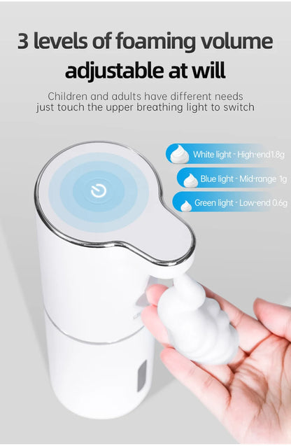 Automatic Foam Soap Dispenser with USB Charging - Smarsty