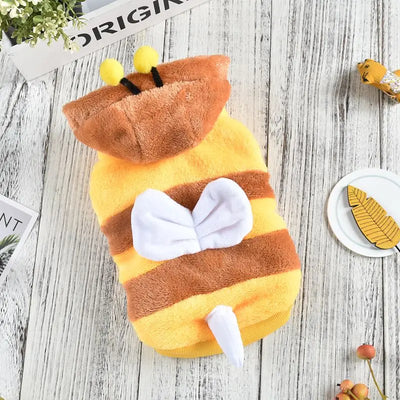 Yellow Bee Big Dog Jacket for Winter Comfort - Smarsty