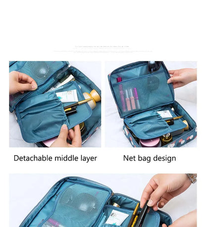 High Capacity Outdoor Makeup Bag Waterproof Organizer - Smarsty