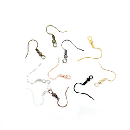 300Pc Hypoallergenic Earring Hooks Mix Color DIY Kit - Smarsty