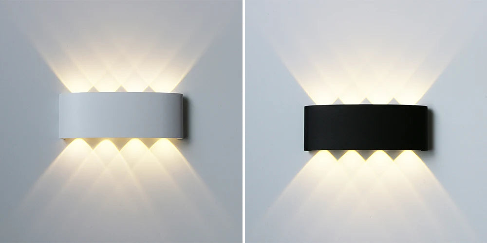 Outdoor Waterproof LED Wall Lamp for Stylish Illumination - Smarsty