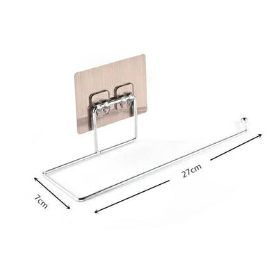 1/2pcs Hanging Toilet Paper Holder Roll Paper Holder Bathroom Towel Rack Stand Kitchen Stand Paper Rack Home Storage Racks by Smarsty