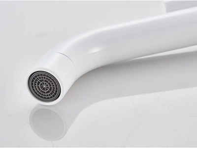 Brushed Gold Bathroom Faucet with Hot Cold Mixer - Smarsty