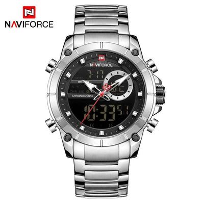 NAVIFORCE Luxury Waterproof Quartz Sport Watch for Men - Smarsty