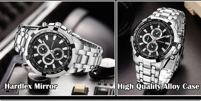 Curren 8023 Waterproof Quartz Watch for Men - Smarsty