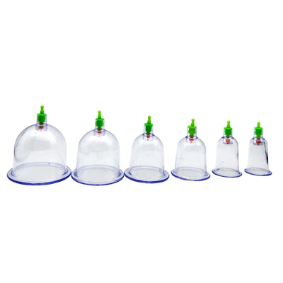 6Pcs Vacuum Cupping Set for Detox and Cellulite Relief - Smarsty