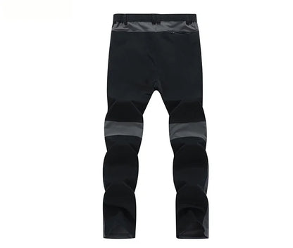 TRVLWEGO Men Summer Sports breathable Pants Hiking Trousers Camping Splash Prevention Quick Dry UV Resistant Elastic Thin - Smarsty