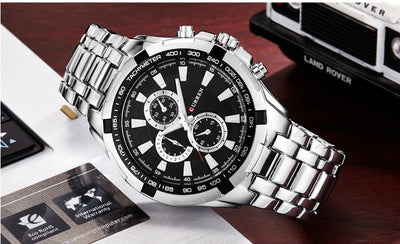 Curren 8023 Waterproof Quartz Watch for Men - Smarsty