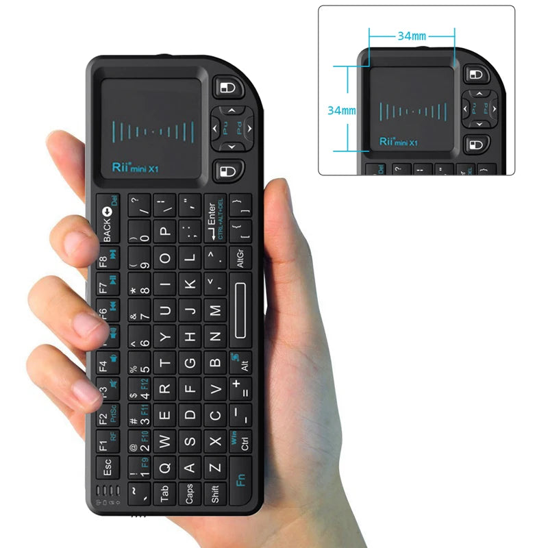 Mini Wireless Keyboard With Touchpad For Android TV Box