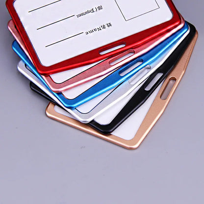 Retractable Badge Reel with Card Holder Reel Clip Key Ring Retractable ID Card Holder Key Chain Holders for Office Name Tag