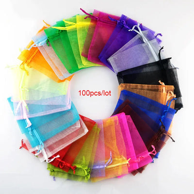 Colorful Organza Bags for Jewelry Packaging and Gifts - Smarsty