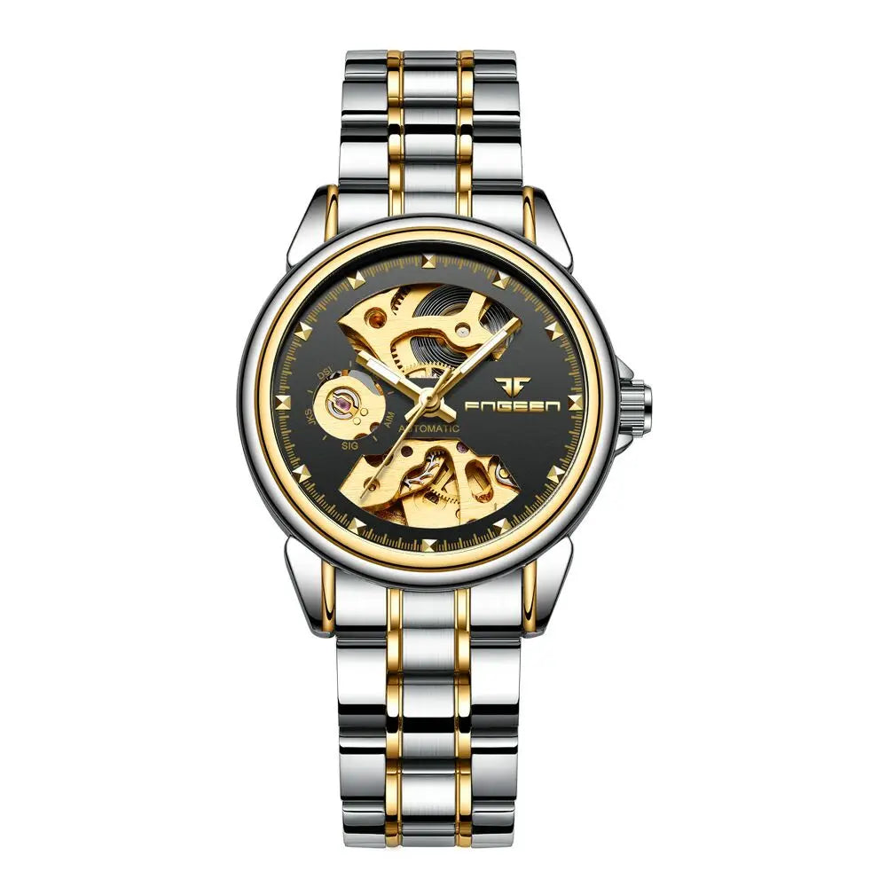 Luxury Automatic Waterproof Ladies Watch with Luminous Feature - Smarsty