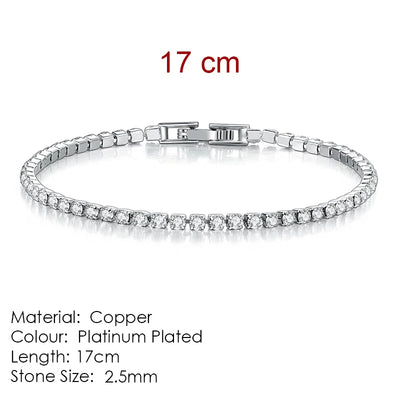 Zirconia Tennis Bracelet for Women Elegant Design - Smarsty