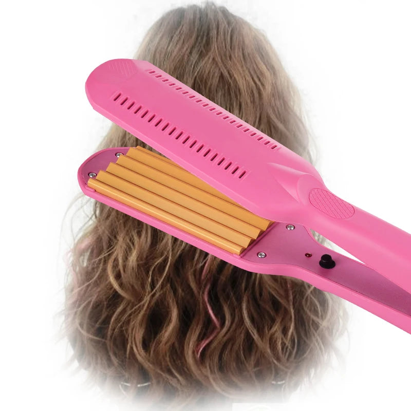 Ceramic Hair Curler with Anti-Scald Technology - Smarsty