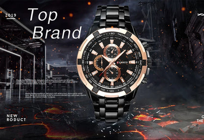 Curren 8023 Waterproof Quartz Watch for Men - Smarsty