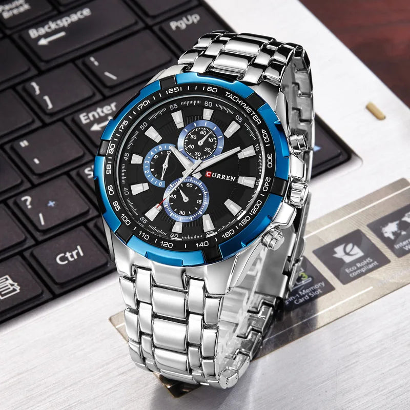 Curren 8023 Waterproof Quartz Watch for Men - Smarsty