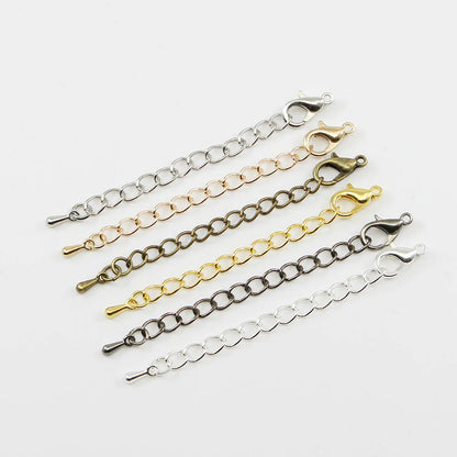 10pcs Extension Chains With Lobster Clasps Adjustable - Smarsty