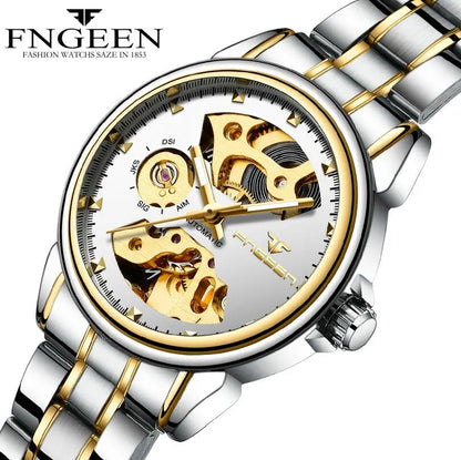 Luxury Automatic Waterproof Ladies Watch with Luminous Feature - Smarsty