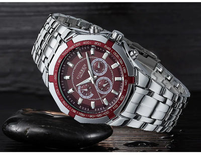 CURREN Men's Luxury Waterproof Stainless Steel Sports Watch - Smarsty