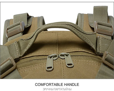 Camping Backpack Men's Bag Travel Bags Tactical Molle Climbing Rucksack Hiking Outdoor Reflective Shoulder Fishing Laptop Bag by Smarsty
