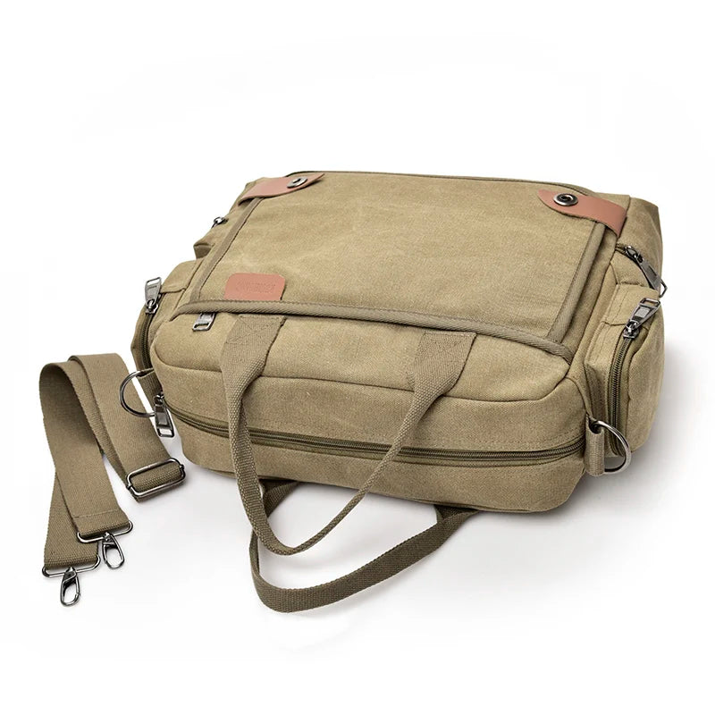 Mens Canvas Crossbody Bag For Travel And Everyday Use - Smarsty