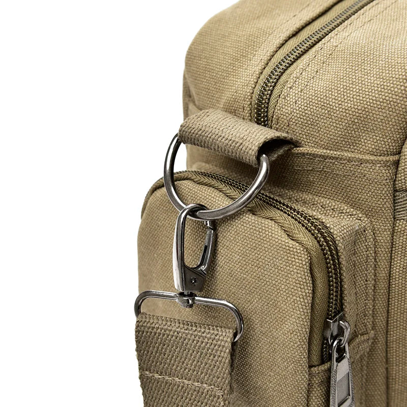 Mens Canvas Crossbody Bag For Travel And Everyday Use - Smarsty