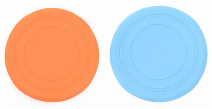 Funny Silicone Flying Saucer Dog Toy for Interactive Play - Smarsty