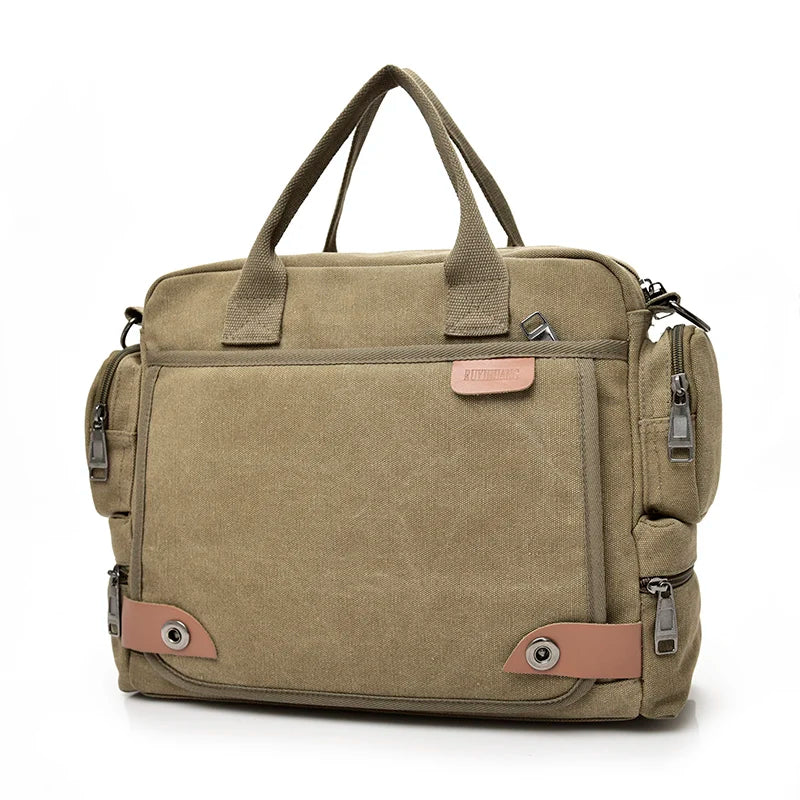 Mens Canvas Crossbody Bag For Travel And Everyday Use - Smarsty