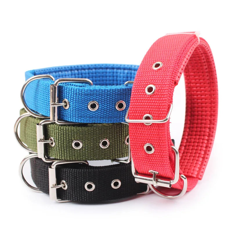 Solid Nylon Dog Collar for All Breeds and Durability - Smarsty